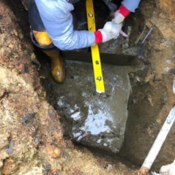 Construction d'un Mur de Soutènement en Blocs de Béton pour un Terrain en Pente Carquefou